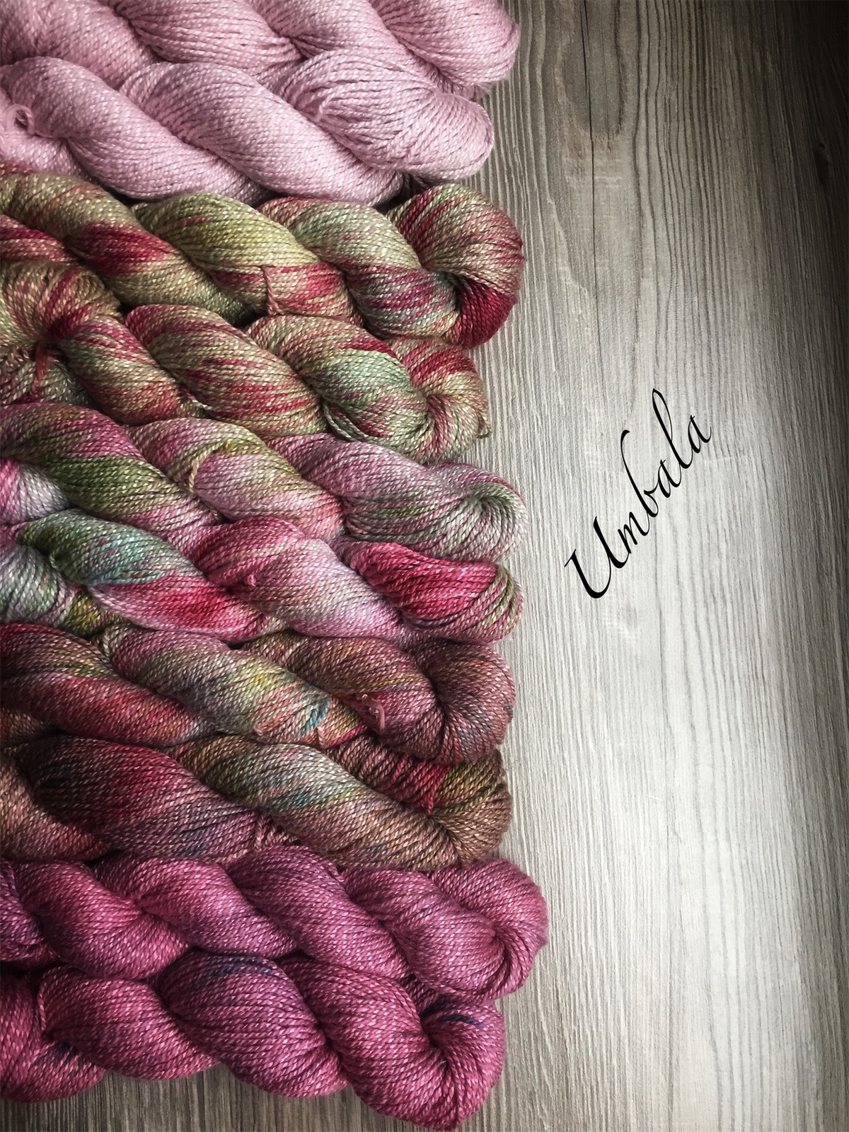 Bamboo/Cotton Blanket Kit Umbala Hand Painted Yarns